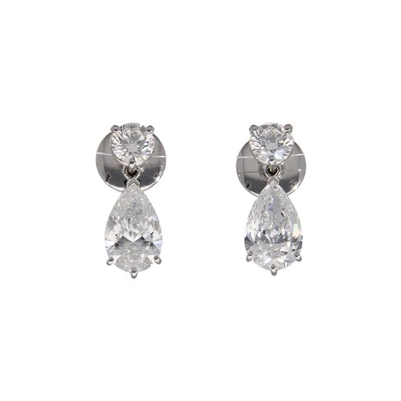Pendientes Crivelli Mujer in Oro blanco Diamante 3.00 Ct 171-3051 - 171-3051